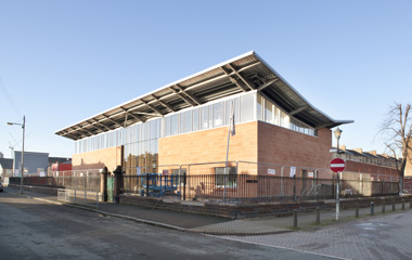 The new Scottish Epilepsy Centre in Linthouse, Govan is under construction